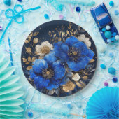 Elegante Blumenarchitektur Pappteller (Party)