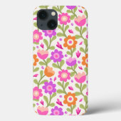 Elegante Blumendesigns - schön und individuell anp Case-Mate iPhone Hülle (Rückseite)