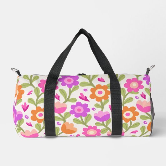 Elegante Blumendesigns - schön und individuell anp Duffle Bag (Vorderseite)