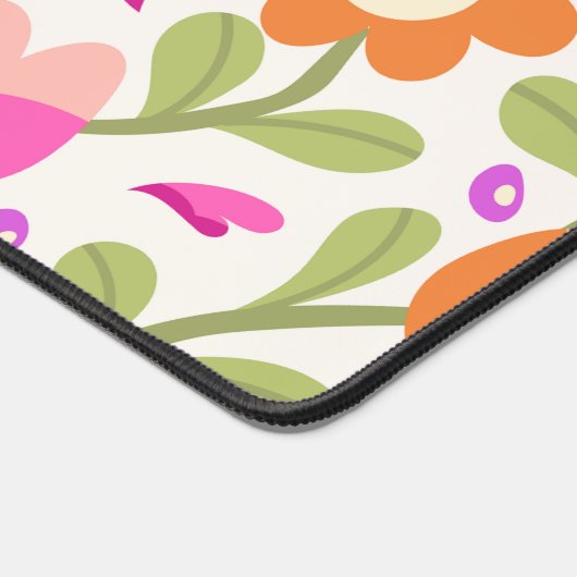 Elegante Blumendesigns - schön und individuell anp Schreibtischunterlage (Ecke)