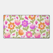 Elegante Blumendesigns - schön und individuell anp Schreibtischunterlage (Vorderseite)