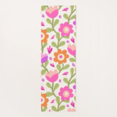 Elegante Blumendesigns - schön und individuell anp Yogamatte (Rückseite)