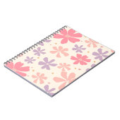 Elegante Blumendruckerei Botanische Kunst für die  Notizblock (Linke Seite)