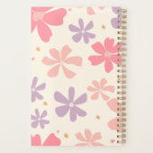 Elegante Blumendruckerei Botanische Kunst für die  Planer (Rückseite)