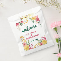 Elegante Blumendusche mit zwei Namen - Einladung