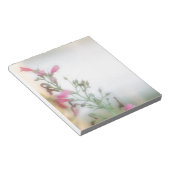 Elegante Blumenfotografie Notizblock (angewinkelt)