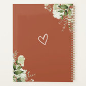 Elegante Blumengärten Planer (Rückseite)