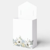 Elegante Blumengrün - Geschenkbox Gastgeschenk Hoc Geschenkschachtel (Geöffnet)
