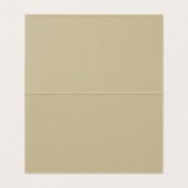 Elegante Blumengrün Hochzeitstisch-Platzkarte (Innenseite Aufgefaltet)