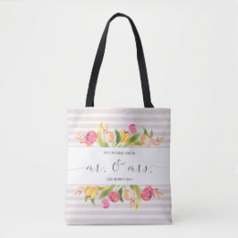 Elegante Blumenherr-u. Frau-Wedding | Tasche