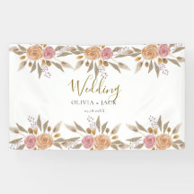 Elegante Blumenhochzeit