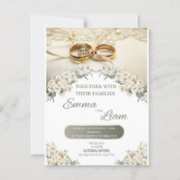 Elegante Blumenhochzeit - Emma & Liam
