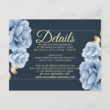 Elegante Blumenhochzeit mitternacht