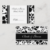 Elegante Blumenkarten mit Tischplatzierung Platzkarte (Vorne/Hinten)