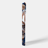 Elegante Blumenkomposition mit goldenen Akzenten Case-Mate iPhone Hülle (Rückseite / Rechts)