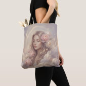 Elegante Blumenmuster-Tasche Tasche (Von Nahem)