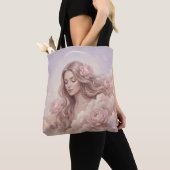 Elegante Blumenmuster-Tasche Tasche (Von Nahem)