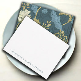 Elegante Blumenpaare - Flachbildschirm Mitteilungskarte