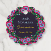 Elegante Blumenparkprojekt des Locarnese Geschenkanhänger (Rückseite)