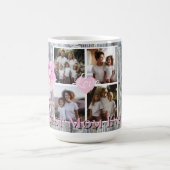 Elegante Blumenpracht Personalisiert 4 Foto Best M Kaffeetasse (Mittel)