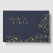 Elegante Blumenstrasse Kunst, Dichtung und Musik Gästebuch (Vorderseite)