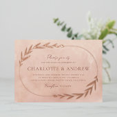 Elegante Blumenstrauß Goldmedaille Einladung zur H (Stehend vorne)