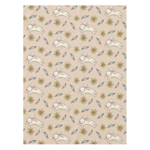 Elegante Blumentischdecke häschen-Muster-Ostern Tischdecke