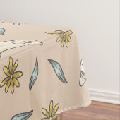 Elegante Blumentischdecke häschen-Muster-Ostern | Tischdecke (Beispiel)