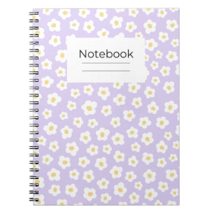 Elegante Blumenvibes Notizblock