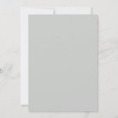 Elegante Blush-Achat-Fluid-Tinte  Einladung (Rückseite)