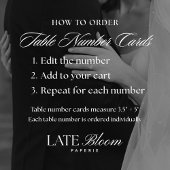 Elegante Blush Burgundy und blumenreiche Hochzeit  Tischnummer