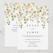 Elegante Blush Frische Pasta machen Einladung (Vorne/Hinten)