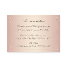 Elegante Blush Hochzeitskarten