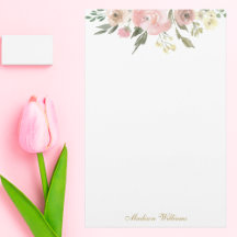 Elegante Blush Pink Bläschen-Peony Monogram Hochze
