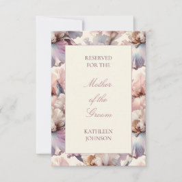 Elegante Blush Pink Bläserne Hochzeit reserviert S