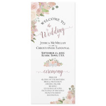 Elegante Blush Pink Boho Hochzeit mit floraler Was