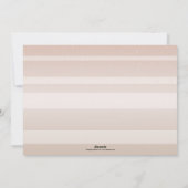 Elegante Blush Pink Weihnachtsfotokarte Feiertagskarte (Rückseite)