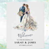 Elegante Blush Wedding Poster