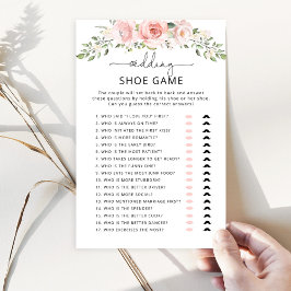 Elegante Blüte Das Hochzeitsschuhspiel