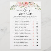 Elegante Blüte Das Hochzeitsschuhspiel (Vorderseite)