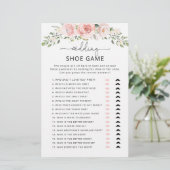 Elegante Blüte Das Hochzeitsschuhspiel (Stehend Vorderseite)