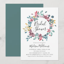 Elegante Blüten - Floraler Kranz Brautparty