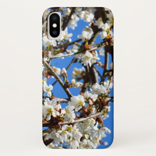 Elegante Blütenblüten Case-Mate iPhone Hülle (Rückseite)