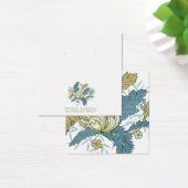 Elegante Blütenweine Ohrsichtkarte (Schreibtisch)