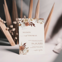 Elegante Bohemische Terracotta Wedding