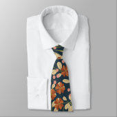 Elegante Boho-Blume Krawatte (Gebunden)