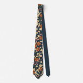 Elegante Boho-Blume Krawatte (Vorderseite)