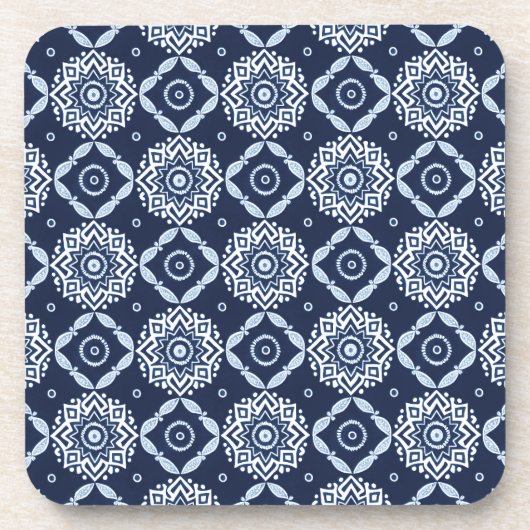 Elegante Boho-Muster-Untersetzer - Set von 6 Jahre Getränkeuntersetzer (Vorderseite)