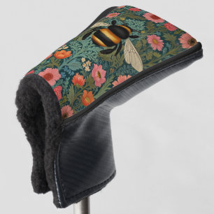 Elegante Boho-Retro-Hummel-Frühlingsblumen Golf Headcover