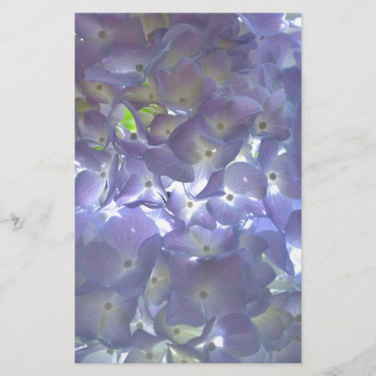 Elegante boho staubige lila Blumenarten Blume Briefpapier (Vorderseite)